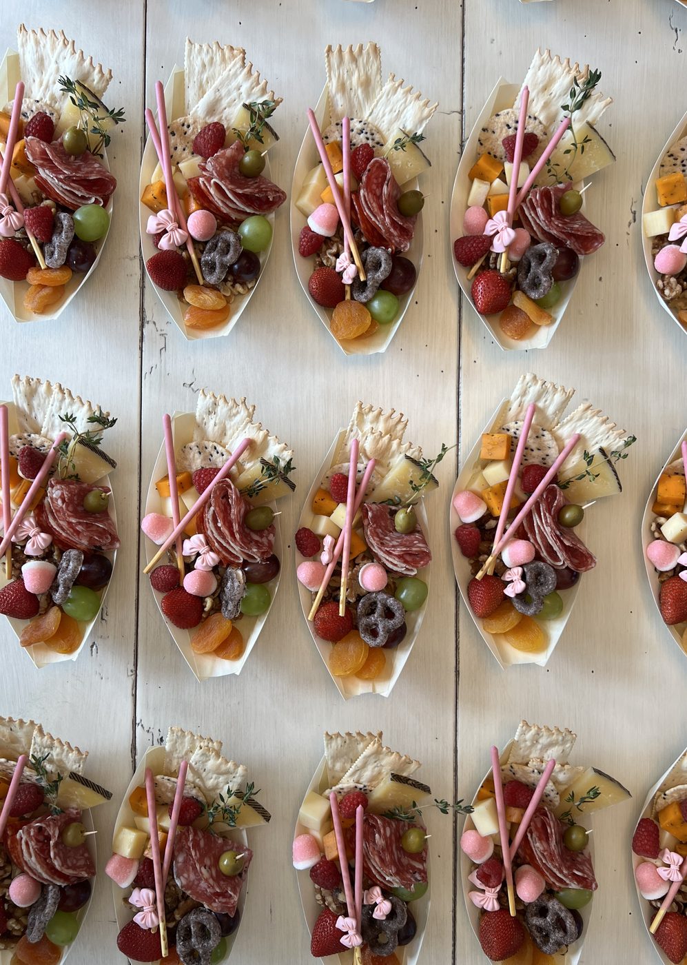 Individual Charcuterie Boats